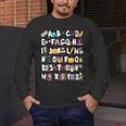 Halloween Alphabet ABCs Learning Kindergarten Teacher Men Women Kids Men's Long Sleeve T-Shirt, funny design Halloween Alphabet ABCs Learning Kindergarten Teacher Men Women Kids Men's Long Sleeve T-Shirt, funny design