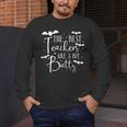 Halloween Best Teachers Are A Bit Batty Spooky Bats Men's Long Sleeve T-Shirt, funny design