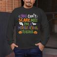 Halloween You Cant Scare Me Im A Middle School Teacher Men's Long Sleeve T-Shirt, funny design Halloween You Cant Scare Me Im A Middle School Teacher Men's Long Sleeve T-Shirt, funny design