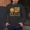 Halloween You Can't Scare Toddler Teacher For Men Women Men's Long Sleeve T-Shirt, funny design Halloween You Can't Scare Toddler Teacher For Men Women Men's Long Sleeve T-Shirt, funny design