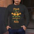 Halloween Cutest Pumpkins First Grade Teacher Men's Long Sleeve T-Shirt, funny design Halloween Cutest Pumpkins First Grade Teacher Men's Long Sleeve T-Shirt, funny design