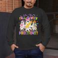 Halloween Floral Ghost Teacher Are You Falloween Directions Men's Long Sleeve T-Shirt, funny design