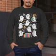 Halloween Math Teacher Ghost Math Teacher Spooky Halloween Men's Long Sleeve T-Shirt, funny design Halloween Math Teacher Ghost Math Teacher Spooky Halloween Men's Long Sleeve T-Shirt, funny design