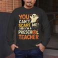 Halloween Preschool Teacher You Can't Scare Me Im A Teacher Men's Long Sleeve T-Shirt, funny design Halloween Preschool Teacher You Can't Scare Me Im A Teacher Men's Long Sleeve T-Shirt, funny design