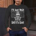 Halloween Teacher Math I'Ll Just Wait Until It's Quiet Men's Long Sleeve T-Shirt, funny design Halloween Teacher Math I'Ll Just Wait Until It's Quiet Men's Long Sleeve T-Shirt, funny design