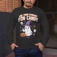 Halloween Teacher Trade Students For Candy Costume Women Men's Long Sleeve T-Shirt, funny design Halloween Teacher Trade Students For Candy Costume Women Men's Long Sleeve T-Shirt, funny design