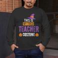 Halloween Teachers This Is My Tired Teacher Costume Men's Long Sleeve T-Shirt, funny design Halloween Teachers This Is My Tired Teacher Costume Men's Long Sleeve T-Shirt, funny design