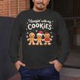 Hangin With My Cookies Gingerbread Christmas Teacher Men's Long Sleeve T-Shirt, funny design Hangin With My Cookies Gingerbread Christmas Teacher Men's Long Sleeve T-Shirt, funny design