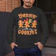 Hangin With My Cookies Gingerbread Men Women Xmas Teacher Men's Long Sleeve T-Shirt, funny design Hangin With My Cookies Gingerbread Men Women Xmas Teacher Men's Long Sleeve T-Shirt, funny design