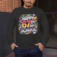 Happy 67 Days Of School Meme 100 Day Of School Teacher 6 7 Men's Long Sleeve T-Shirt, funny design