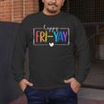 Happy Fri-Yay Fri Yay Teacher Student Friday Weekend Men's Long Sleeve T-Shirt, funny design Happy Fri-Yay Fri Yay Teacher Student Friday Weekend Men's Long Sleeve T-Shirt, funny design
