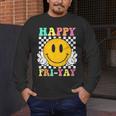 Happy Fri-Yay Teacher Friday Weekend School Men's Long Sleeve T-Shirt, funny design