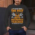 Hard Being The Best Auto Mechanics Teacher For Men Women Kids Men's Long Sleeve T-Shirt, funny design