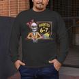 Haunted By 6-7 Teacher Halloween 67 Men's Long Sleeve T-Shirt, funny design Haunted By 6-7 Teacher Halloween 67 Men's Long Sleeve T-Shirt, funny design