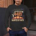 Haunted By Math 67 Meme Math Teacher Square Root 4489 Men's Long Sleeve T-Shirt, funny design