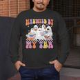 Haunted By My TBR Cute Ghosts Book Reading Teacher Halloween Men's Long Sleeve T-Shirt, funny design Haunted By My TBR Cute Ghosts Book Reading Teacher Halloween Men's Long Sleeve T-Shirt, funny design