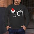 Ho Cubed Shirt Math Teacher Xmas For Men Women Kids Men's Long Sleeve T-Shirt, funny design Ho Cubed Shirt Math Teacher Xmas For Men Women Kids Men's Long Sleeve T-Shirt, funny design