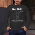 Holy Shift Look At The Asymptote Math Teacher Science Men's Long Sleeve T-Shirt, funny design Holy Shift Look At The Asymptote Math Teacher Science Men's Long Sleeve T-Shirt, funny design