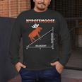 Hypotemoose Mathematics Teacher Mathematician Math Geek Men's Long Sleeve T-Shirt, funny design
