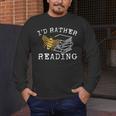 I'd Rather Bee Reading Teacher Librarian Book Lover Men's Long Sleeve T-Shirt, funny design I'd Rather Bee Reading Teacher Librarian Book Lover Men's Long Sleeve T-Shirt, funny design