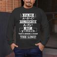 I'Ll Even Do That's Where I Draw The Line Math Teacher Joke Men's Long Sleeve T-Shirt, funny design I'Ll Even Do That's Where I Draw The Line Math Teacher Joke Men's Long Sleeve T-Shirt, funny design