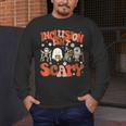 Inclusion Isn't Scary SLP Sped Teacher Halloween Men's Long Sleeve T-Shirt, funny design