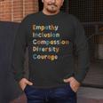 Inclusive Teacher Diversity Inclusion Empathy Teacher Team Men's Long Sleeve T-Shirt, funny design Inclusive Teacher Diversity Inclusion Empathy Teacher Team Men's Long Sleeve T-Shirt, funny design