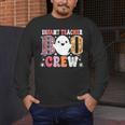 Infant Teacher Boo Crew Halloween Costume Men's Long Sleeve T-Shirt, funny design
