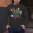 The Influence Of A Good Teacher Can Never Be Erased Quote Men's Long Sleeve T-Shirt, funny design The Influence Of A Good Teacher Can Never Be Erased Quote Men's Long Sleeve T-Shirt, funny design