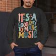 It's A Good Day To Make Music Musician Band Music Teacher Men's Long Sleeve T-Shirt, funny design It's A Good Day To Make Music Musician Band Music Teacher Men's Long Sleeve T-Shirt, funny design