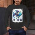 Be Kind Rainbow Fish Teacher Life Back To School Teaching Men Women Men's Long Sleeve T-Shirt, funny design
