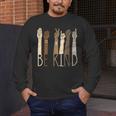 Be Kind Sign Language Hand Talking Teachers Interpreter ASL Men Women Men's Long Sleeve T-Shirt, funny design