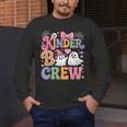 Kinder Boo Crew Kindergarten Teacher Student Halloween Men's Long Sleeve T-Shirt, funny design