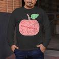 Kindergarten Apple Word Art For Teachers & Students Men's Long Sleeve T-Shirt, funny design Kindergarten Apple Word Art For Teachers & Students Men's Long Sleeve T-Shirt, funny design