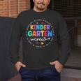 Kindergarten Crew Back To School Kindergarten Teacher Kids Men's Long Sleeve T-Shirt, funny design Kindergarten Crew Back To School Kindergarten Teacher Kids Men's Long Sleeve T-Shirt, funny design