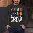Kindergarten Crew Shirt Kinder Crew Teacher Boy Girl Men's Long Sleeve T-Shirt, funny design Kindergarten Crew Shirt Kinder Crew Teacher Boy Girl Men's Long Sleeve T-Shirt, funny design