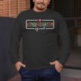 Kindergarten Team Crew Kinder Squad Back To School Teacher Men's Long Sleeve T-Shirt, funny design