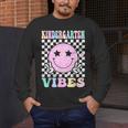 Kindergarten Vibes First Day Of School Kindergarten Teacher Men's Long Sleeve T-Shirt, funny design Kindergarten Vibes First Day Of School Kindergarten Teacher Men's Long Sleeve T-Shirt, funny design