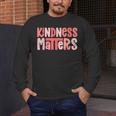Kindness Matters Anti Bullying Shirts Teacher Child Men's Long Sleeve T-Shirt, funny design Kindness Matters Anti Bullying Shirts Teacher Child Men's Long Sleeve T-Shirt, funny design