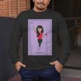 La Maestra Mexican Bingo Card Teacher Lottery Card Men's Long Sleeve T-Shirt, funny design