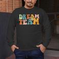 Last Day Of School Back To School Dream-Team Teacher Kids Men's Long Sleeve T-Shirt, funny design Last Day Of School Back To School Dream-Team Teacher Kids Men's Long Sleeve T-Shirt, funny design