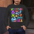 Let's Explore Under The Sea Back To School Student Teacher Men's Long Sleeve T-Shirt, funny design Let's Explore Under The Sea Back To School Student Teacher Men's Long Sleeve T-Shirt, funny design