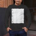 Lined Paper Notebook Halloween Costume For Students Teachers For Men Women Kids Men's Long Sleeve T-Shirt, funny design