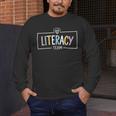 Literacy Team Teacher Men's Long Sleeve T-Shirt, funny design Literacy Team Teacher Men's Long Sleeve T-Shirt, funny design