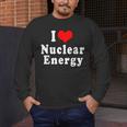 I Love Nuclear Energy School Teacher Men's Long Sleeve T-Shirt, funny design I Love Nuclear Energy School Teacher Men's Long Sleeve T-Shirt, funny design