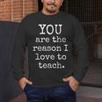 Love To Teach Positive Affirmation Kind Motivational Teacher Men's Long Sleeve T-Shirt, funny design Love To Teach Positive Affirmation Kind Motivational Teacher Men's Long Sleeve T-Shirt, funny design