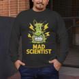 Mad Scientist Kids Youth Adult Science Teacher Chemistry Men's Long Sleeve T-Shirt, funny design