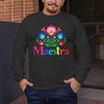 Maestra Proud Spanish Teacher Bilingual Teacher Latina Men's Long Sleeve T-Shirt, funny design Maestra Proud Spanish Teacher Bilingual Teacher Latina Men's Long Sleeve T-Shirt, funny design