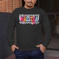 Maestra Teacher Spanish Back To School First Day Of School Men's Long Sleeve T-Shirt, funny design Maestra Teacher Spanish Back To School First Day Of School Men's Long Sleeve T-Shirt, funny design