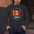 Matching ESE Squad First Last Day Team Teacher Student Tribe Men's Long Sleeve T-Shirt, funny design